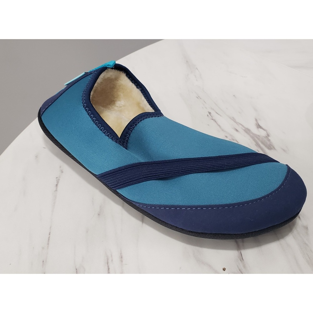 FitKicks Kozikicks Womens Slippers Shoes House Shoe L Large 8.5-9.5 Plush Lined